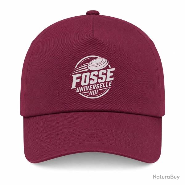 Casquette Ball Trap - Fosse universelle - S�rie de 25 - Bordeaux