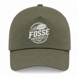 Casquette Ball Trap - Fosse universelle - S&eacute;rie de 25 - Kaki / Blanc