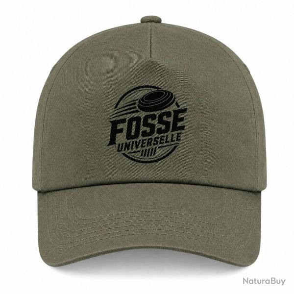 Casquette Ball Trap - Fosse universelle - S�rie de 25 - Kaki / Noir