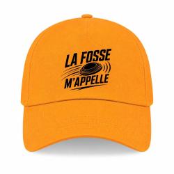 Casquette Ball Trap - La fosse m'appelle - Passion - Jaune