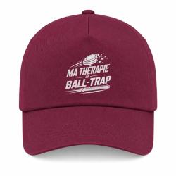 Casquette Ball Trap - Ma th&eacute;rapie, le Ball Trap - Humour - Bordeaux