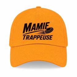 Casquette Ball Trap - Mamie trappeuse - Cadeau passion - Jaune
