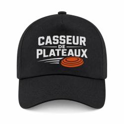 Casquette Ball Trap - Casseur de plateaux - Trajectoire - Noir / Orange