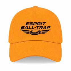 Casquette Ball Trap - Esprit comp&eacute;tition - Ailes de vitesse - Jaune