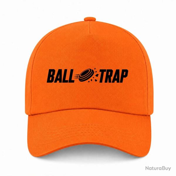 Casquette Ball Trap - Impact central - Orange
