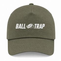 Casquette Ball Trap - Impact central - Kaki / Blanc