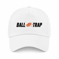 Casquette Ball Trap - Impact central - Blanc / Orange