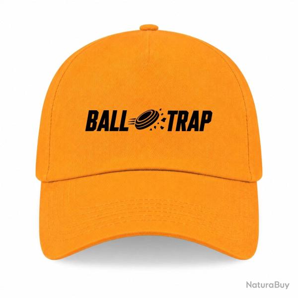 Casquette Ball Trap - Impact central - Jaune