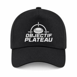 Casquette Ball Trap - Objectif plateau - Dans le viseur - Noir