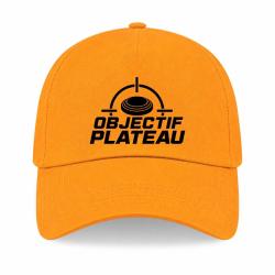 Casquette Ball Trap - Objectif plateau - Dans le viseur - Jaune