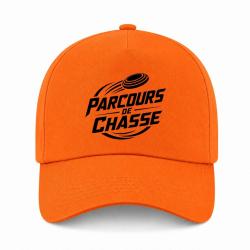 Casquette Ball Trap - Parcours de chasse - Tireur Sporting - Orange