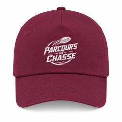 Casquette Ball Trap - Parcours de chasse - Tireur Sporting - Bordeaux