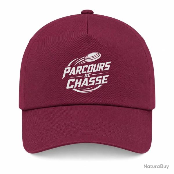 Casquette Ball Trap - Parcours de chasse - Tireur Sporting - Bordeaux