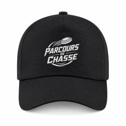 Casquette Ball Trap - Parcours de chasse - Tireur Sporting - Noir