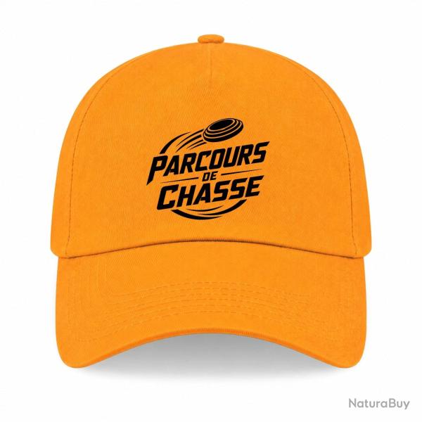 Casquette Ball Trap - Parcours de chasse - Tireur Sporting - Jaune