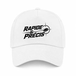 Casquette Ball Trap - Rapide et pr&eacute;cis - R&eacute;flexe tireur - Blanc