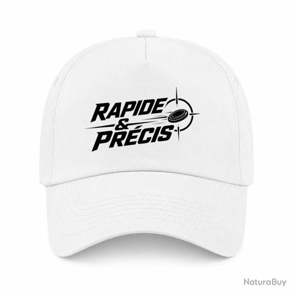 Casquette Ball Trap - Rapide et pr�cis - R�flexe tireur - Blanc