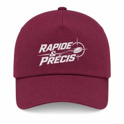 Casquette Ball Trap - Rapide et pr&eacute;cis - R&eacute;flexe tireur - Bordeaux