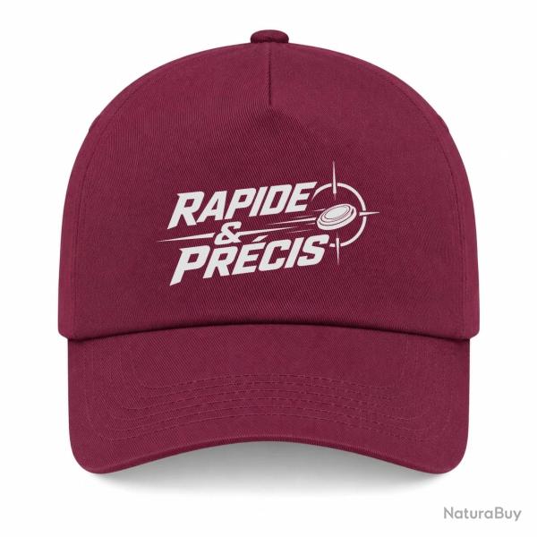 Casquette Ball Trap - Rapide et pr�cis - R�flexe tireur - Bordeaux