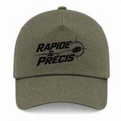 Casquette Ball Trap - Rapide et pr&eacute;cis - R&eacute;flexe tireur - Kaki / Noir