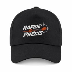 Casquette Ball Trap - Rapide et pr&eacute;cis - R&eacute;flexe tireur - Noir / Orange