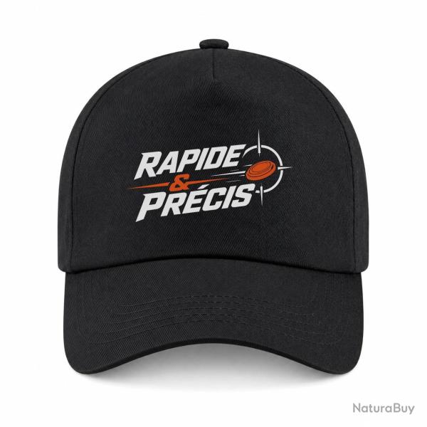 Casquette Ball Trap - Rapide et pr�cis - R�flexe tireur - Noir / Orange