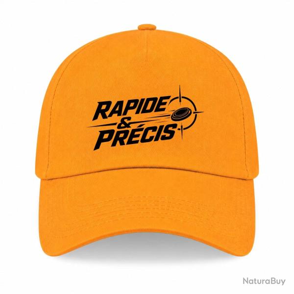 Casquette Ball Trap - Rapide et pr�cis - R�flexe tireur - Jaune