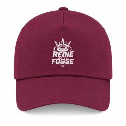 Casquette Ball Trap - Reine de la fosse - Tireuse sportive - Bordeaux