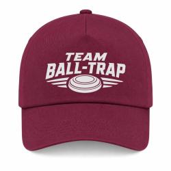 Casquette Ball Trap - Team comp&eacute;tition - Blason plateau - Bordeaux