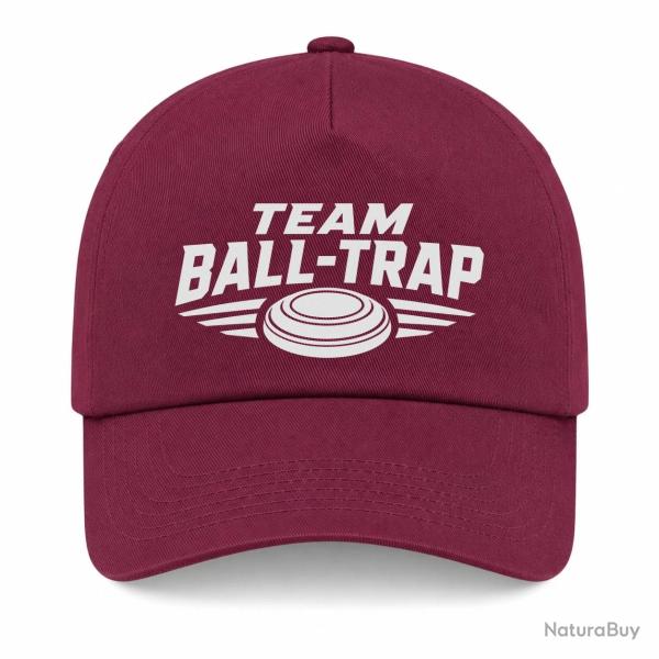Casquette Ball Trap - Team comp�tition - Blason plateau - Bordeaux
