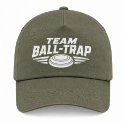 Casquette Ball Trap - Team comp&eacute;tition - Blason plateau - Kaki / Blanc