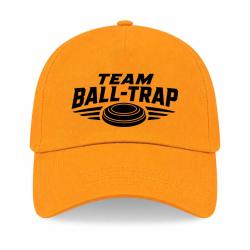 Casquette Ball Trap - Team comp&eacute;tition - Blason plateau - Jaune