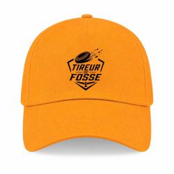Casquette Ball Trap - Tireur de fosse - Discipline plateau - Jaune