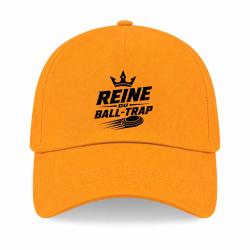 Casquette Ball Trap - Reine du Ball Trap - Couronne - Jaune