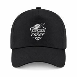 Casquette Ball Trap - Tireuse de fosse - Discipline plateau - Noir