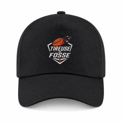 Casquette Ball Trap - Tireuse de fosse - Discipline plateau - Noir / Orange