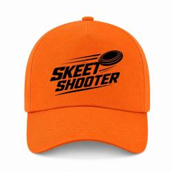 Casquette Ball Trap - Skeet Shooter - Plateaux crois&eacute;s - Orange