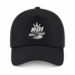Casquette Ball Trap - Roi du Ball Trap - Couronne - Noir