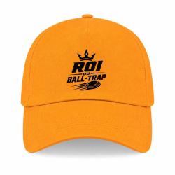 Casquette Ball Trap - Roi du Ball Trap - Couronne - Jaune