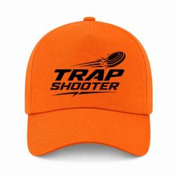 Casquette Ball Trap - Trap Shooter - Fusil sportif - Orange