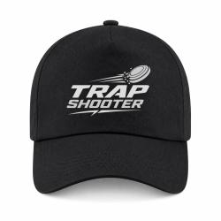 Casquette Ball Trap - Trap Shooter - Fusil sportif - Noir