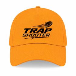 Casquette Ball Trap - Trap Shooter - Fusil sportif - Jaune
