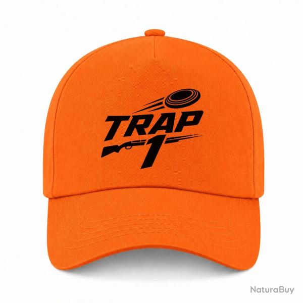 Casquette Ball Trap - Trap1 - S�rie de 25 - Orange