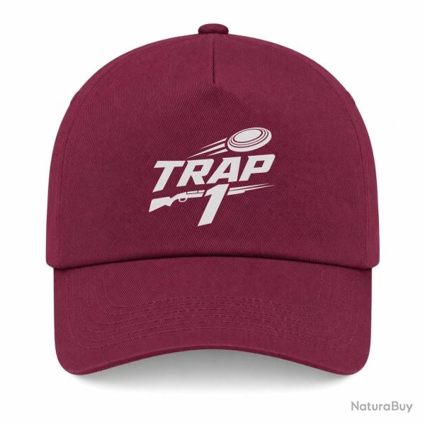 Casquette Ball Trap - Trap1 - S�rie de 25 - Bordeaux