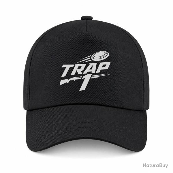 Casquette Ball Trap - Trap1 - S�rie de 25 - Noir