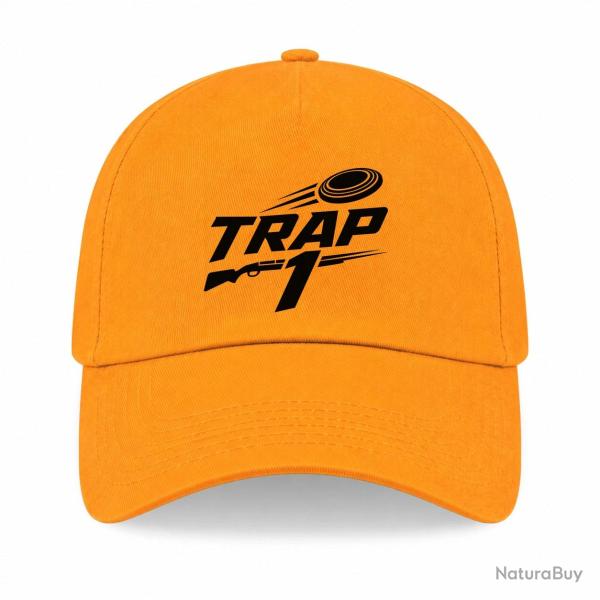 Casquette Ball Trap - Trap1 - S�rie de 25 - Jaune