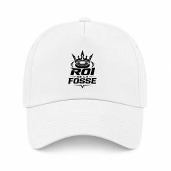 Casquette Ball Trap - Roi de la fosse - Tireur sportif - Blanc
