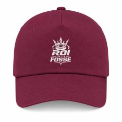 Casquette Ball Trap - Roi de la fosse - Tireur sportif - Bordeaux