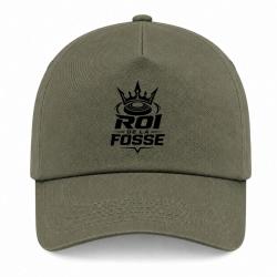 Casquette Ball Trap - Roi de la fosse - Tireur sportif - Kaki / Noir