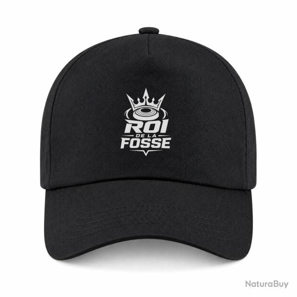 Casquette Ball Trap - Roi de la fosse - Tireur sportif - Noir